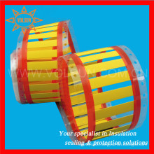 Yellow Oil Resistance Heat Marker Label for Wire/Cable